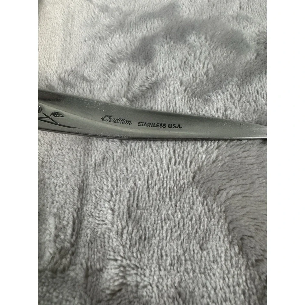 Vintage Tradition Rose Stainless Steel‎ Serving Gravy Ladle